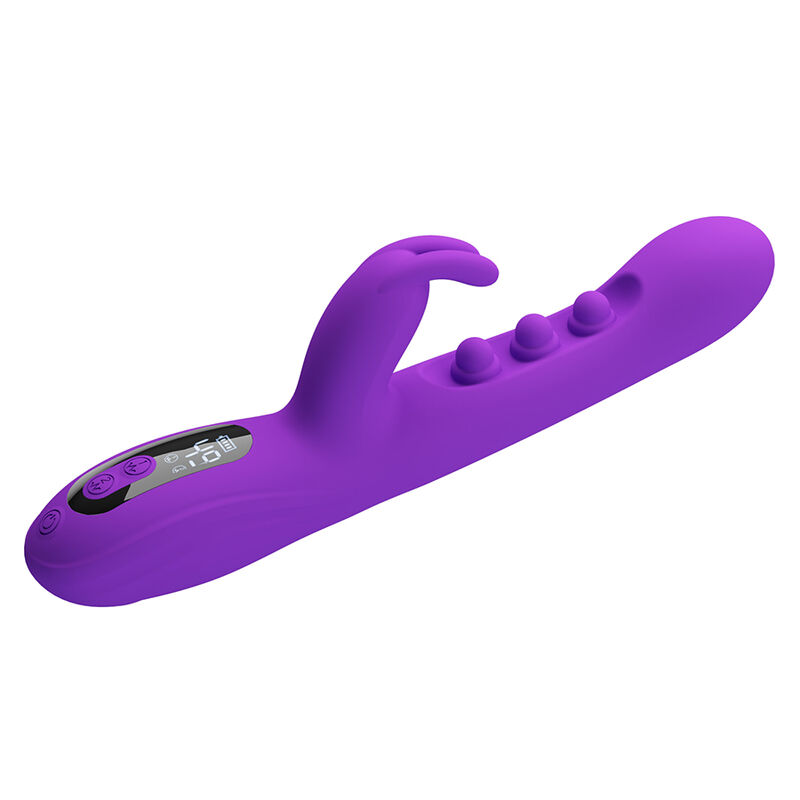 Alternative view of PRETTY LOVE - SABIEN RABBIT VIBRATOR WITH TAPPING STIMULATION AND PURPLE LED