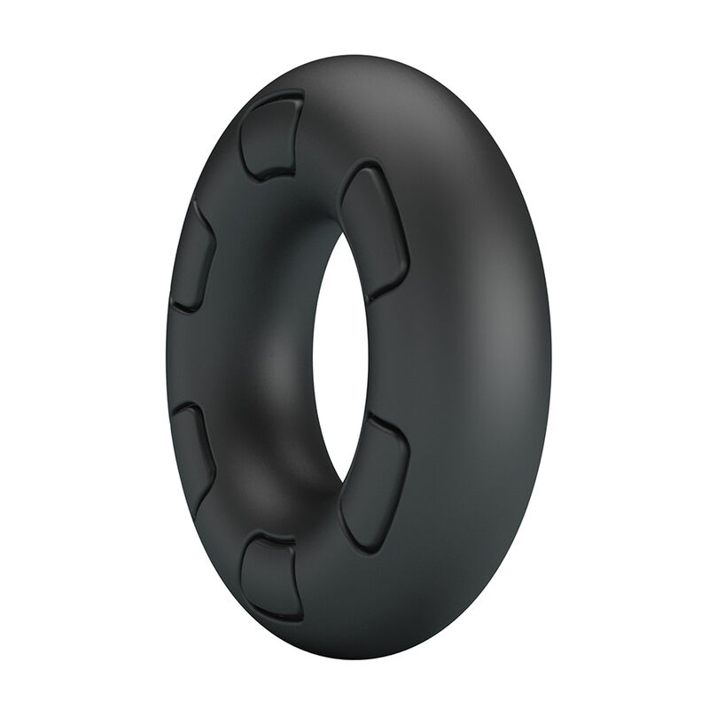 CRAZY BULL - BERTRAM SUPER SOFT SILICONE COCK RING BLACK - Bild 3