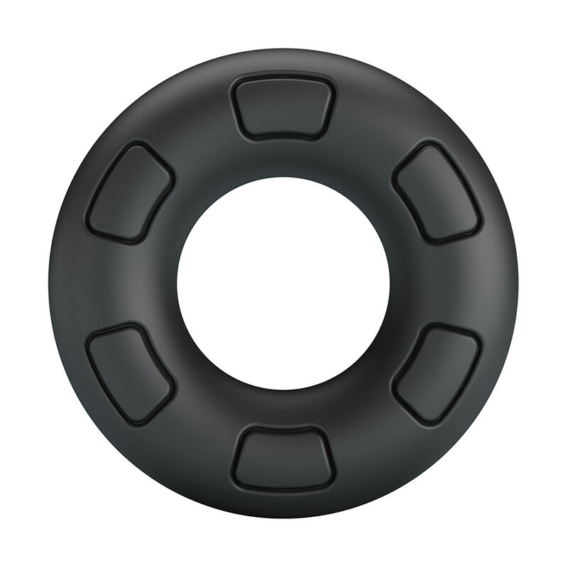 CRAZY BULL - BERTRAM SUPER SOFT SILICONE COCK RING BLACK