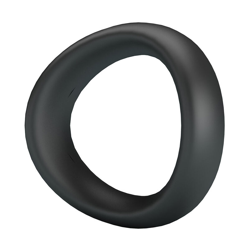 CRAZY BULL - VALEN ERGONOMIC SILICONE COCK RING BLACK