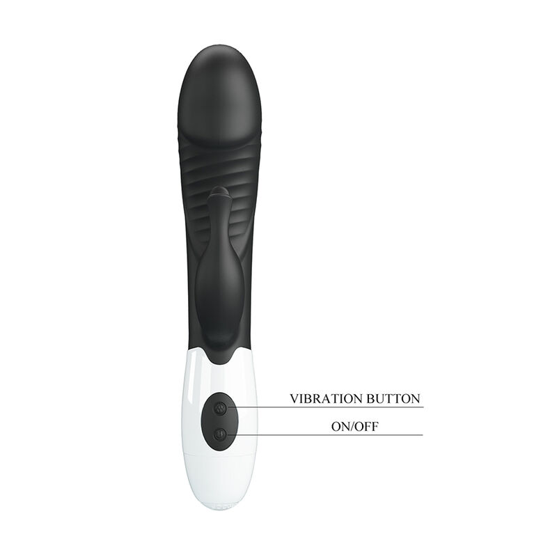 PRETTY LOVE - RASMUSSEN 30 FUNCTION RABBIT VIBRATOR BLACK - Bild 3