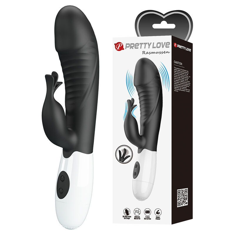 PRETTY LOVE - RASMUSSEN 30 FUNCTION RABBIT VIBRATOR BLACK - Bild 7