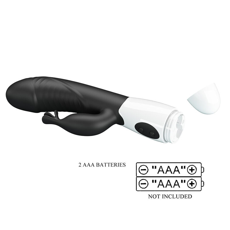 PRETTY LOVE - RASMUSSEN 30 FUNCTION RABBIT VIBRATOR BLACK - Bild 5