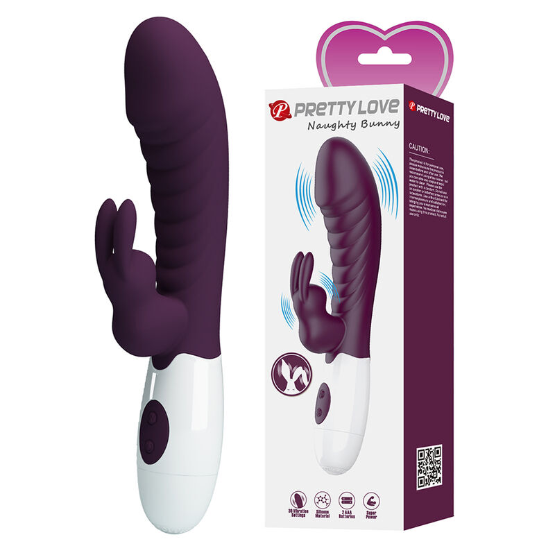 PRETTY LOVE - NAUGHTY BUNNY 30 FUNCTION RABBIT VIBRATOR PURPLE - Bild 11