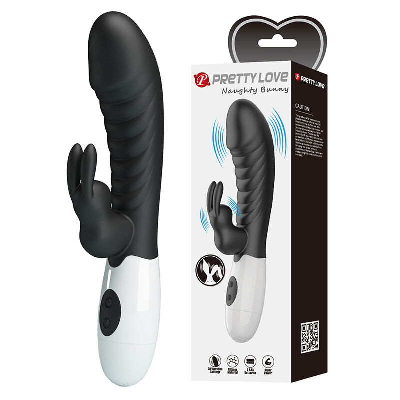 PRETTY LOVE - NAUGHTY BUNNY 30 FUNCTION RABBIT VIBRATOR BLACK - Bild 11