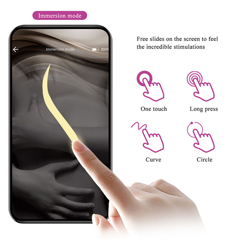 PRETTY LOVE - KLAY THRUSTING EGG VIBRATOR APP CONTROL PURPLE - Bild 15