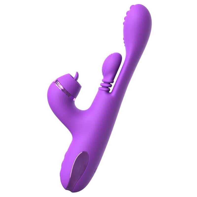 FANTASY FOR HER - INTIMOTION PULSE PRO VIBE RABBIT VIBRATOR PURPLE - Bild 3