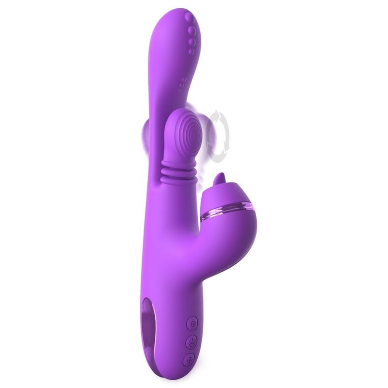 FANTASY FOR HER - INTIMOTION PULSE PRO VIBE RABBIT VIBRATOR PURPLE - Bild 4