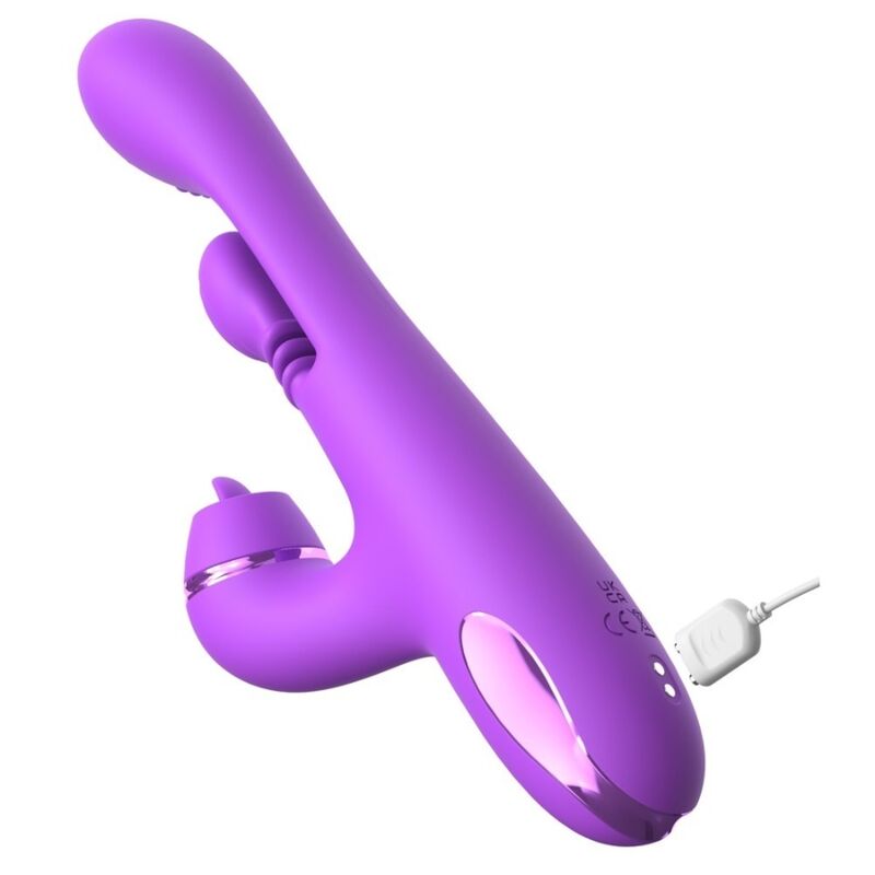 FANTASY FOR HER - INTIMOTION PULSE PRO VIBE RABBIT VIBRATOR PURPLE - Bild 5