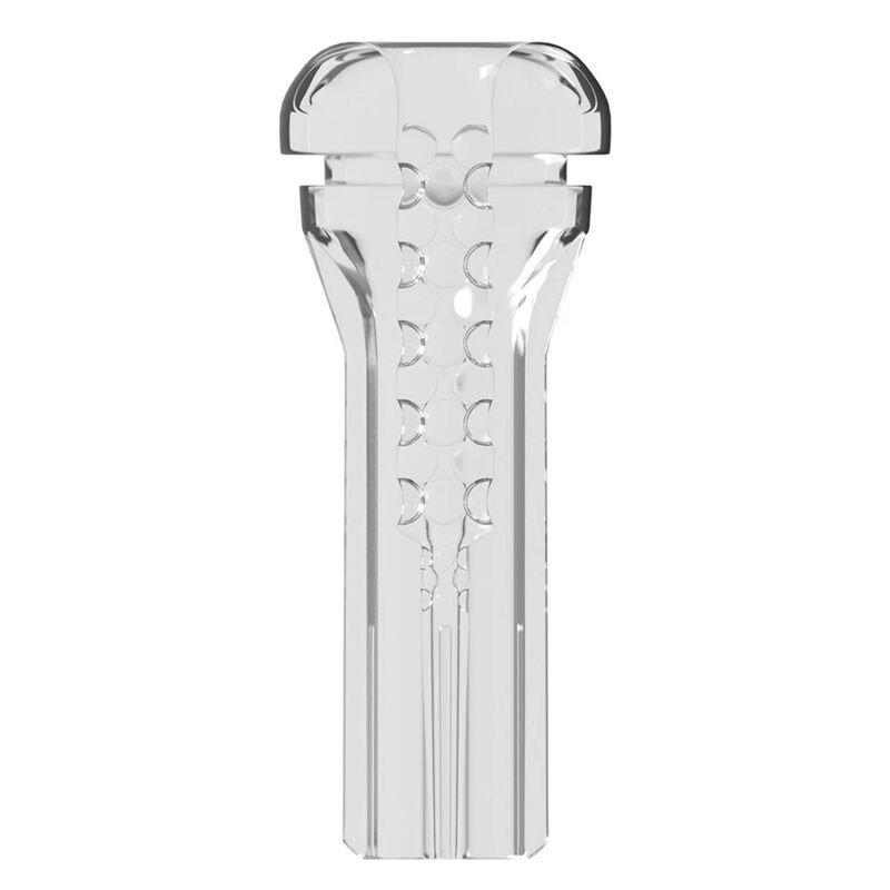 Alternative view of PDX ELITE - VIEWTUBE PLUS SEE-THRU EZ-GRIP TRANSPARENT STROKER 21 CM
