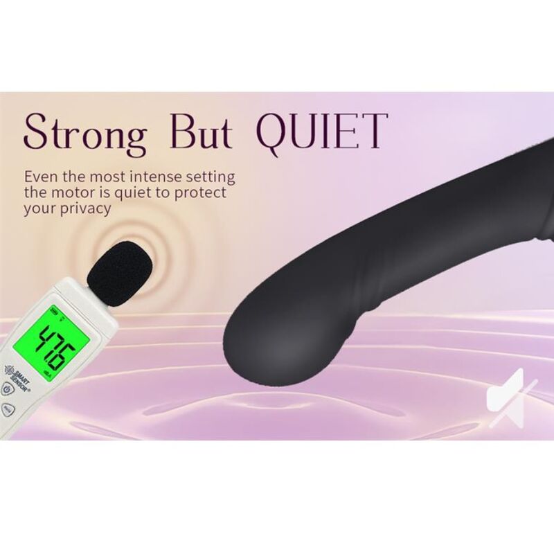 NALONE - ALLOW DUAL VIBE WITH ROTATION AND THRUSTING BLACK - Bild 9