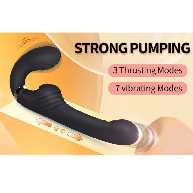 NALONE - ALLOW DUAL VIBE WITH ROTATION AND THRUSTING BLACK - Bild 4
