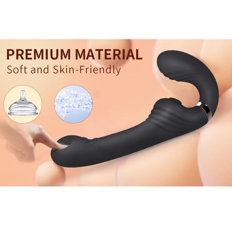 NALONE - ALLOW DUAL VIBE WITH ROTATION AND THRUSTING BLACK - Bild 5