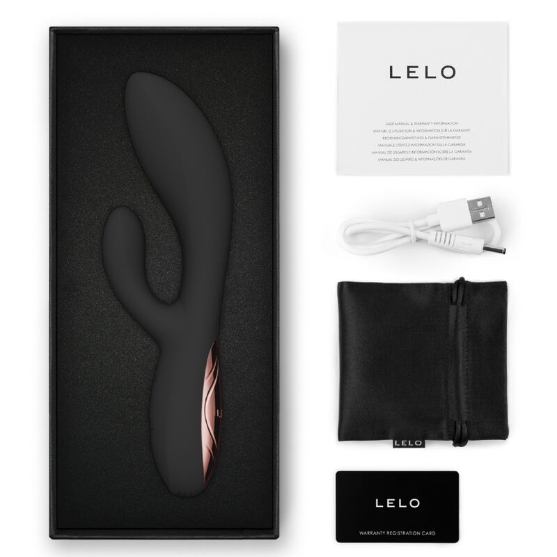 LELO - INA THRUST RABBIT THRUSTING VIBRATOR BLACK - Bild 10