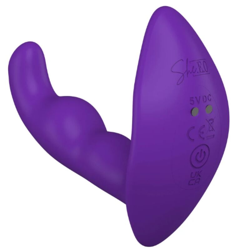 SHE.E.O - ROTATING VIBRATING ANAL STIMULATOR WITH REMOTE CONTROL - PURPLE - Bild 2