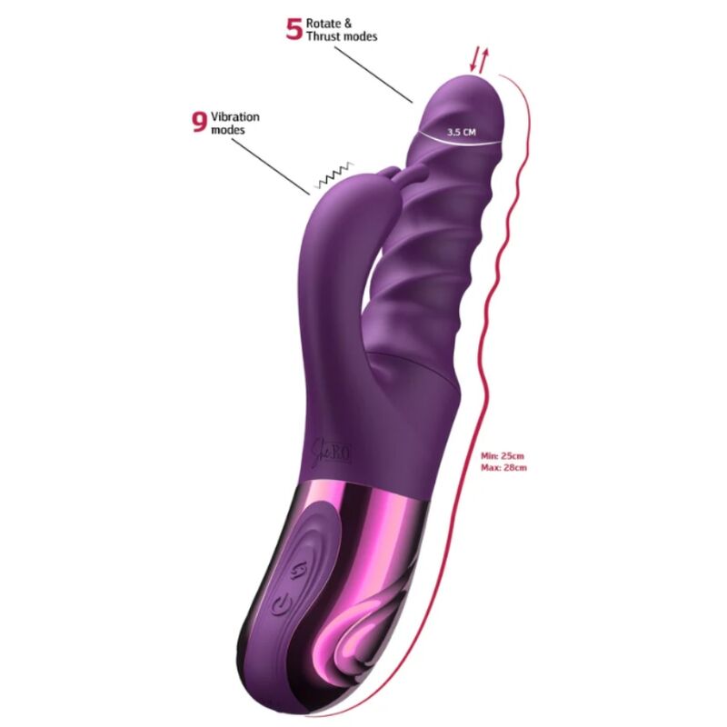 SHE.E.O - PURPLE RABBIT SWIRL VIBRATOR - Bild 4