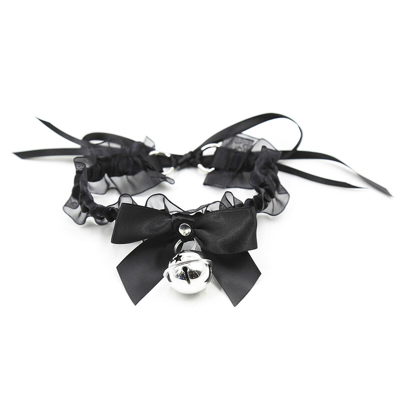 Alternative view of OHMAMA FETISH - LACE FETISH NECKLACE