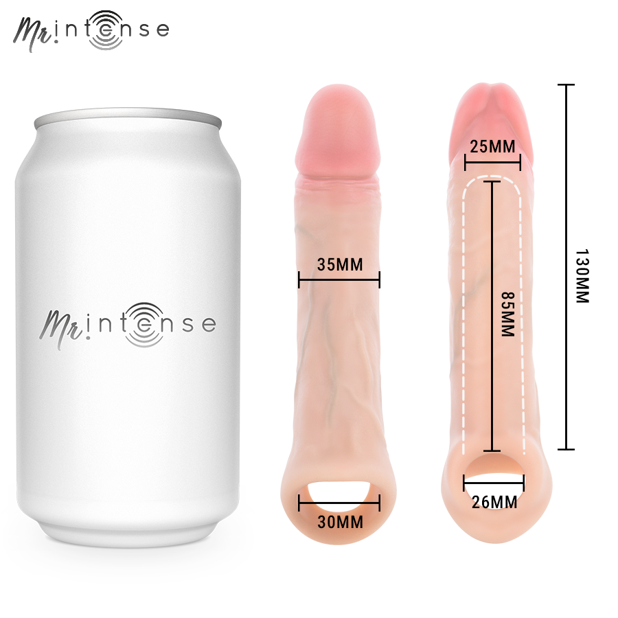 MR INTENSE - SIMON S SILICONE PENIS COVER 13 CM -Ø- 4 CM - Bild 5