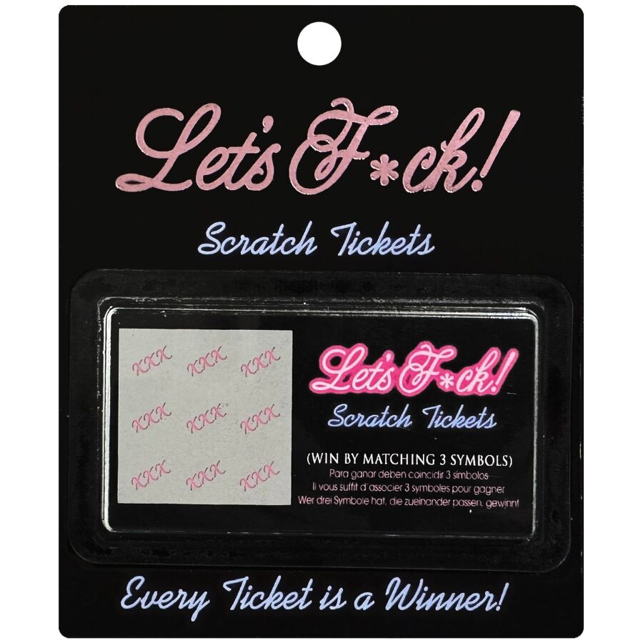 Alternative view of KHEPER GAMES - LET’S F*CK! SCRATCH TICKETS