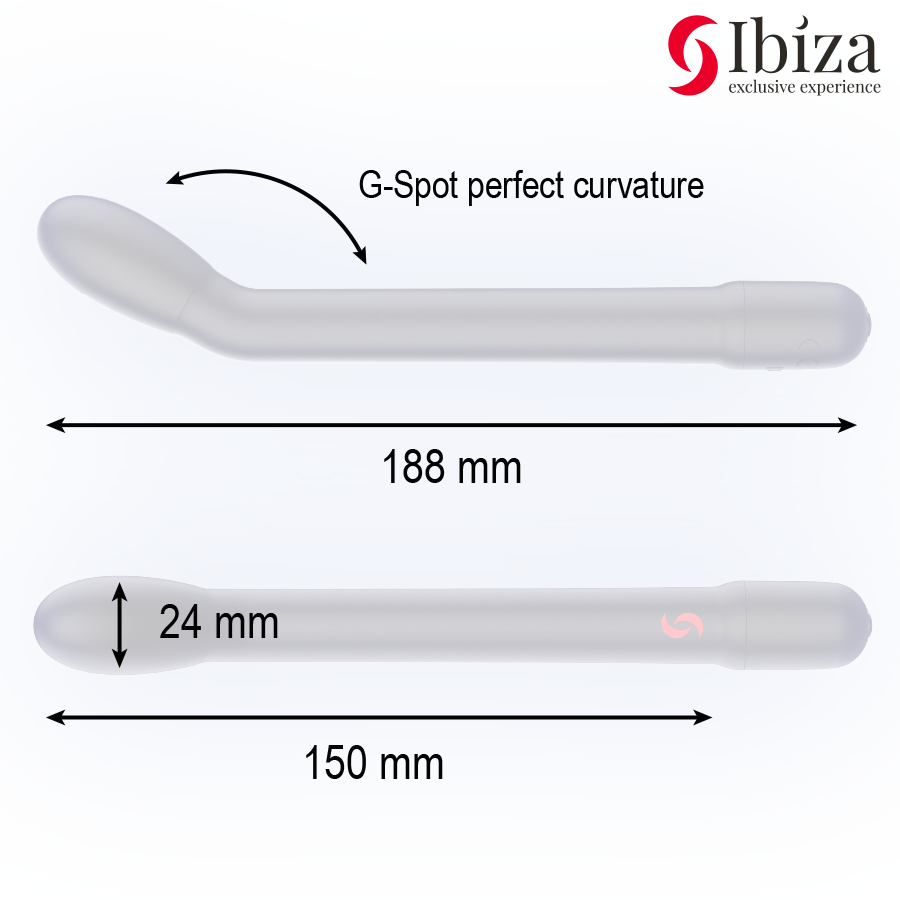 IBIZA - BLACK G-SPOT VIBRATOR WITH VIBRATION - Bild 6