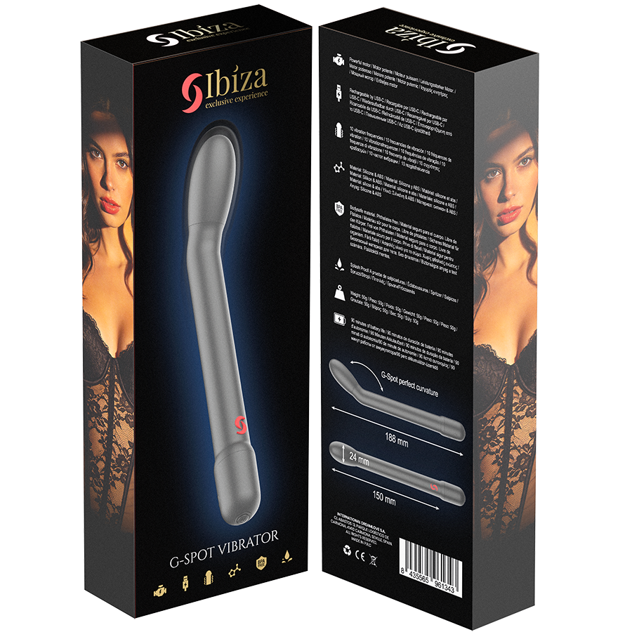 IBIZA - BLACK G-SPOT VIBRATOR WITH VIBRATION - Bild 7