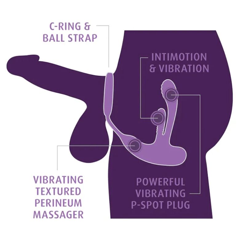 ANAL FANTASY ELITE - ASS-GASM INTIMOTION RECHARGEABLE ANAL & PERINEAL STIMULATOR - Bild 4