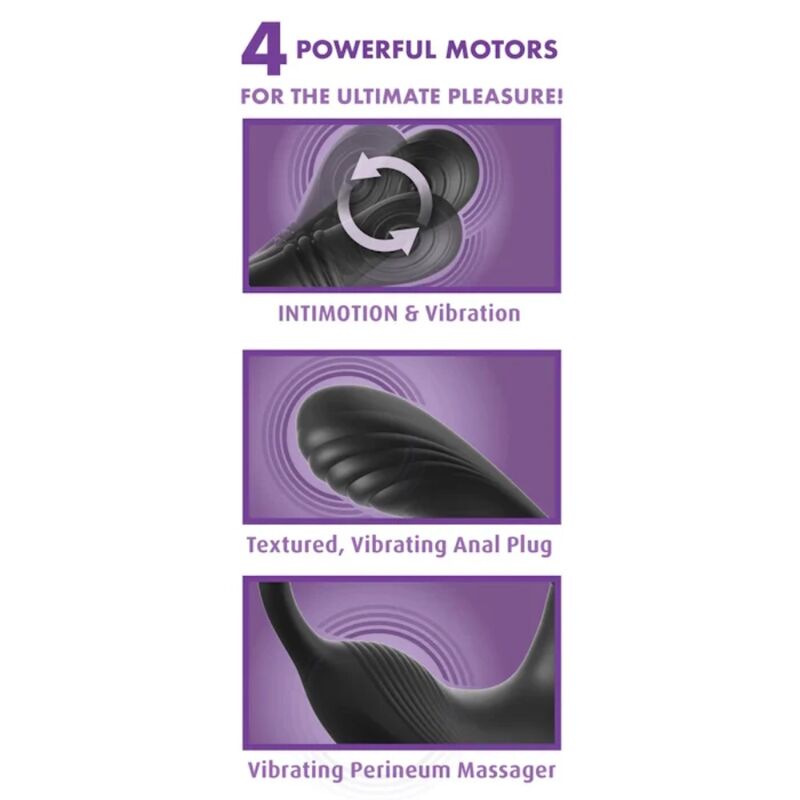 ANAL FANTASY ELITE - ASS-GASM INTIMOTION RECHARGEABLE ANAL & PERINEAL STIMULATOR - Bild 3