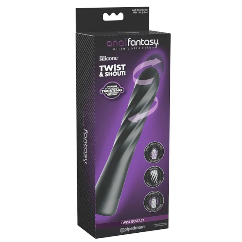 ANAL FANTASY ELITE - TWIST ECSTASY RECHARGEABLE ROTATING ANAL STIMULATOR - Bild 3