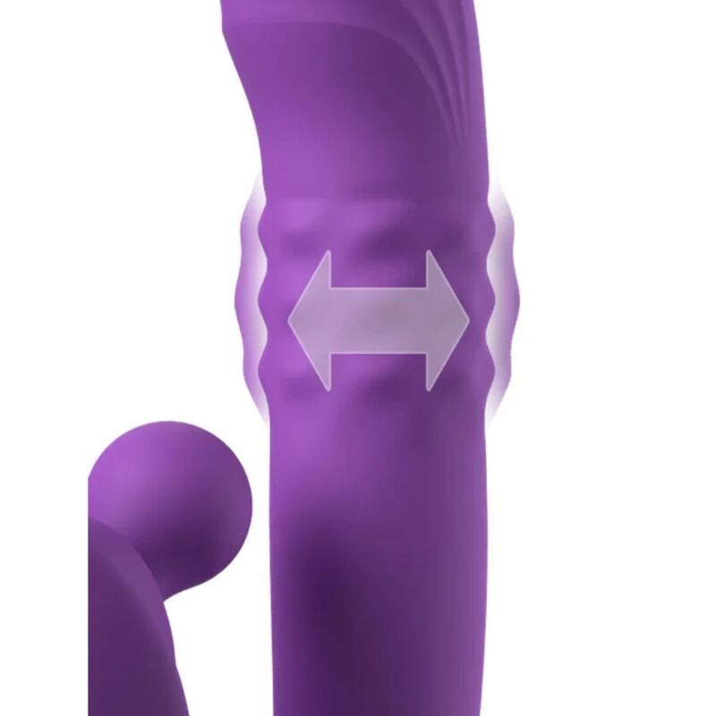 FANTASY FOR HER - HARMONI PRO PURPLE G-SPOT & CLITORAL RABBIT VIBRATOR - Bild 4