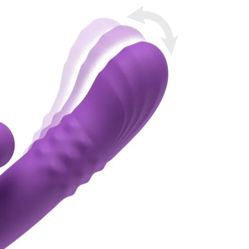 FANTASY FOR HER - HARMONI PRO PURPLE G-SPOT & CLITORAL RABBIT VIBRATOR - Bild 7