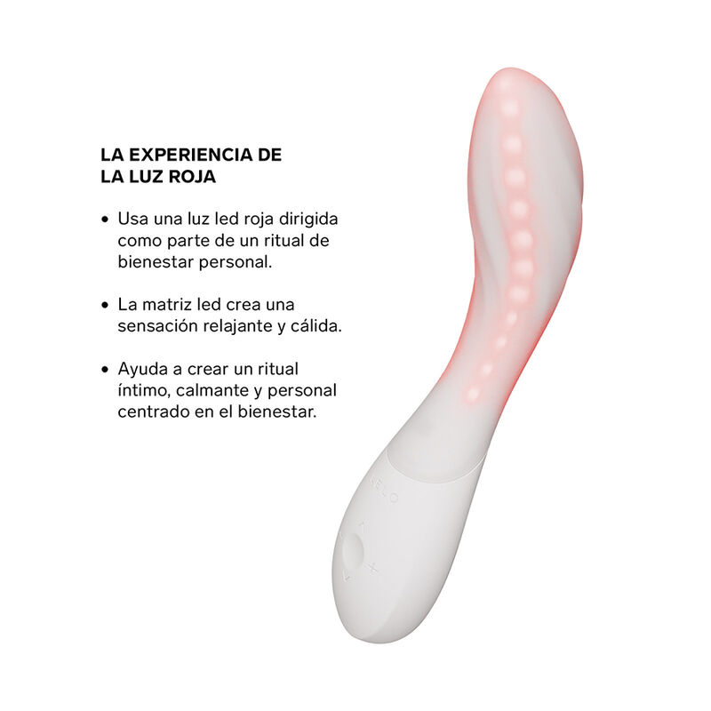 LELO - MONA SPECTRA RED LIGHT INTIMATE MASSAGER RECHARGEABLE APP-CONTROLLED - Bild 13