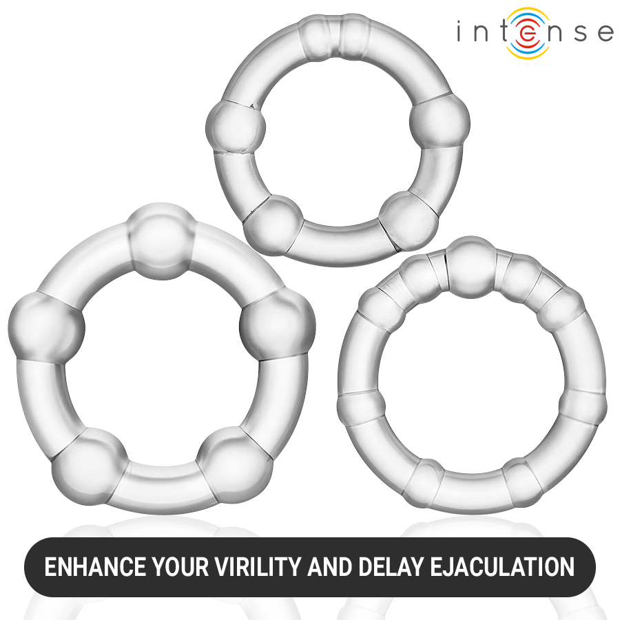 INTENSE - BOURNE SET OF 3 PENIS RING - Bild 6