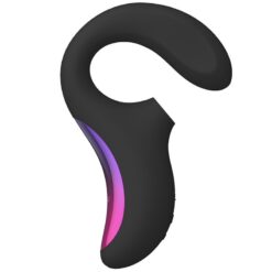 LELO  ENIGMA DUAL STIMULATION SONIC MASSAGER BLACK