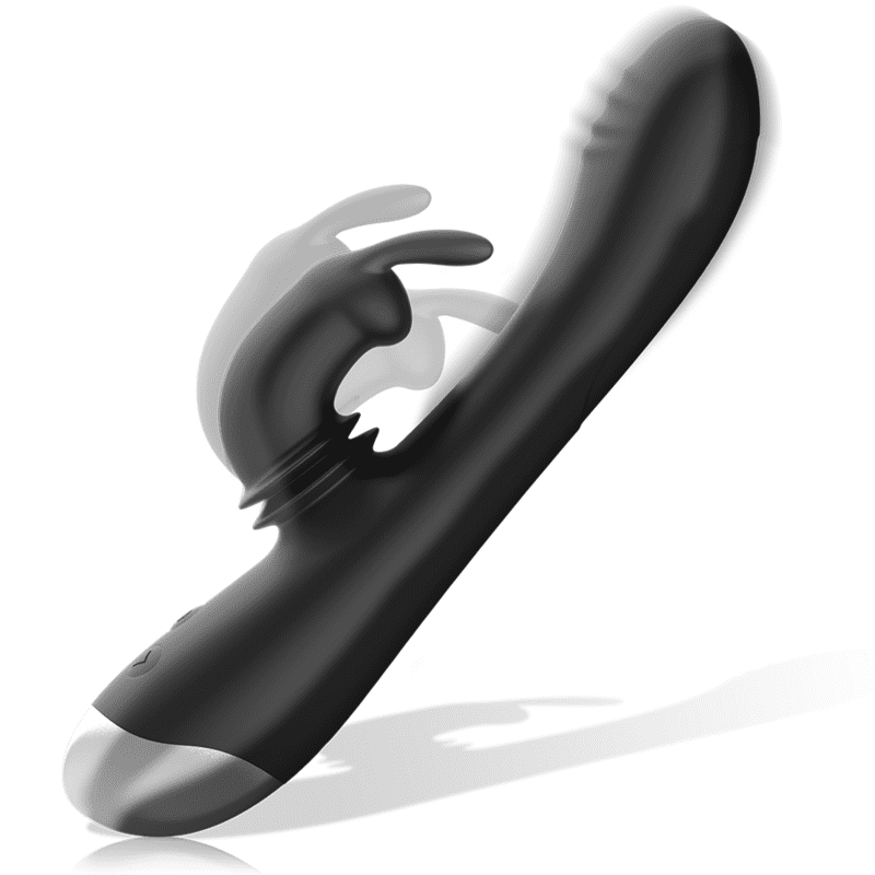 Alternative view of BLACKSILVER - ADAM STIMULATING VIBE SILICONE RECHARGEABLE BLACK