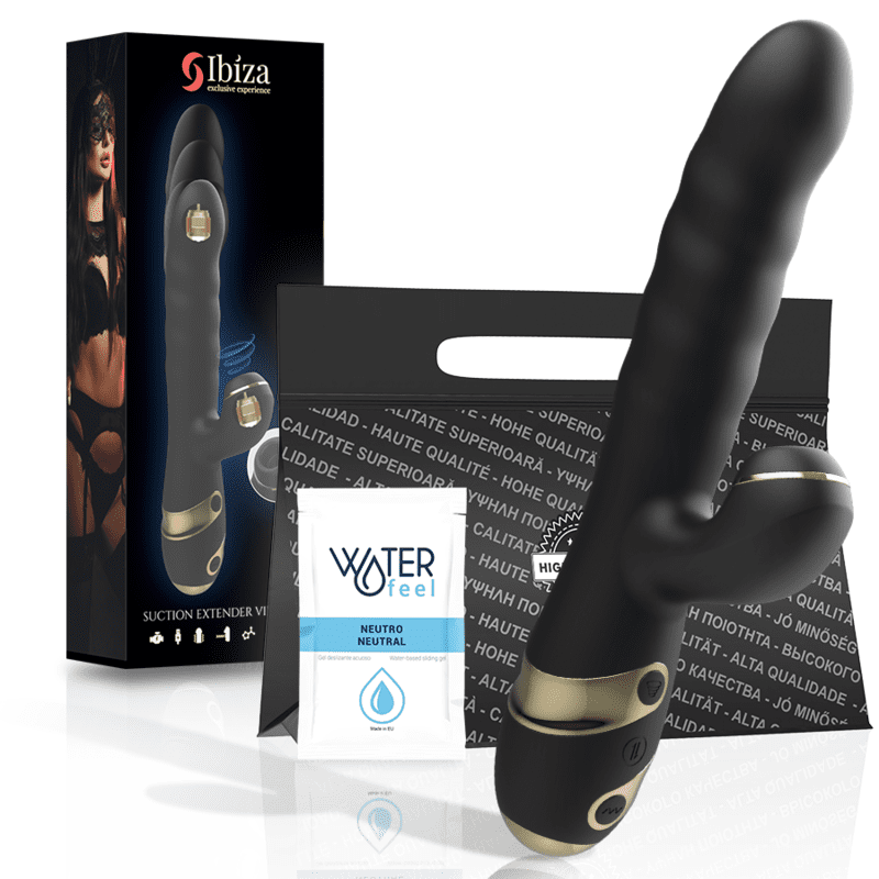 Alternative view of IBIZA - UP  DOWN SUCTIONING VIBRATOR 13 CM