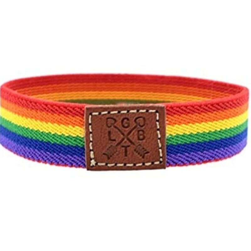 Alternative view of PRIDE - BOY RUBBER BRACELET LUXURY PRIDE