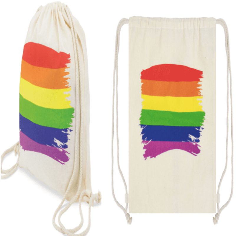 Alternative view of PRIDE - COTTON LGBT FLAG BACKPACK