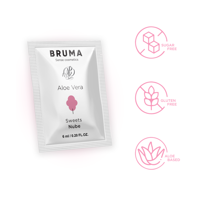 Alternative view of BRUMA - ALOE VERA SLIDING GEL SWEETS FLAVOR 6 ML