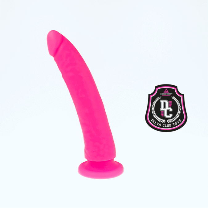 DELTA CLUB TOYS DONG PINK SILICONE 17 X 3 CM