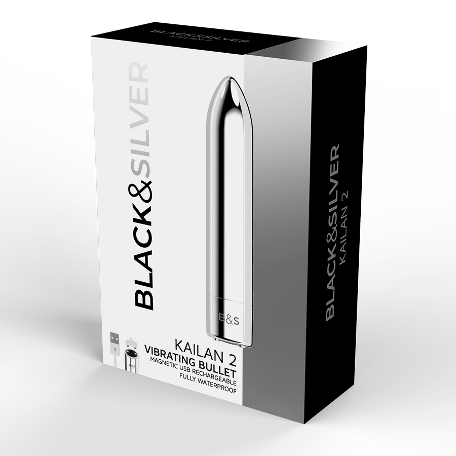 BLACKSILVER BULLET VIBRATING KAILAN 2 SILVER - Bild 3