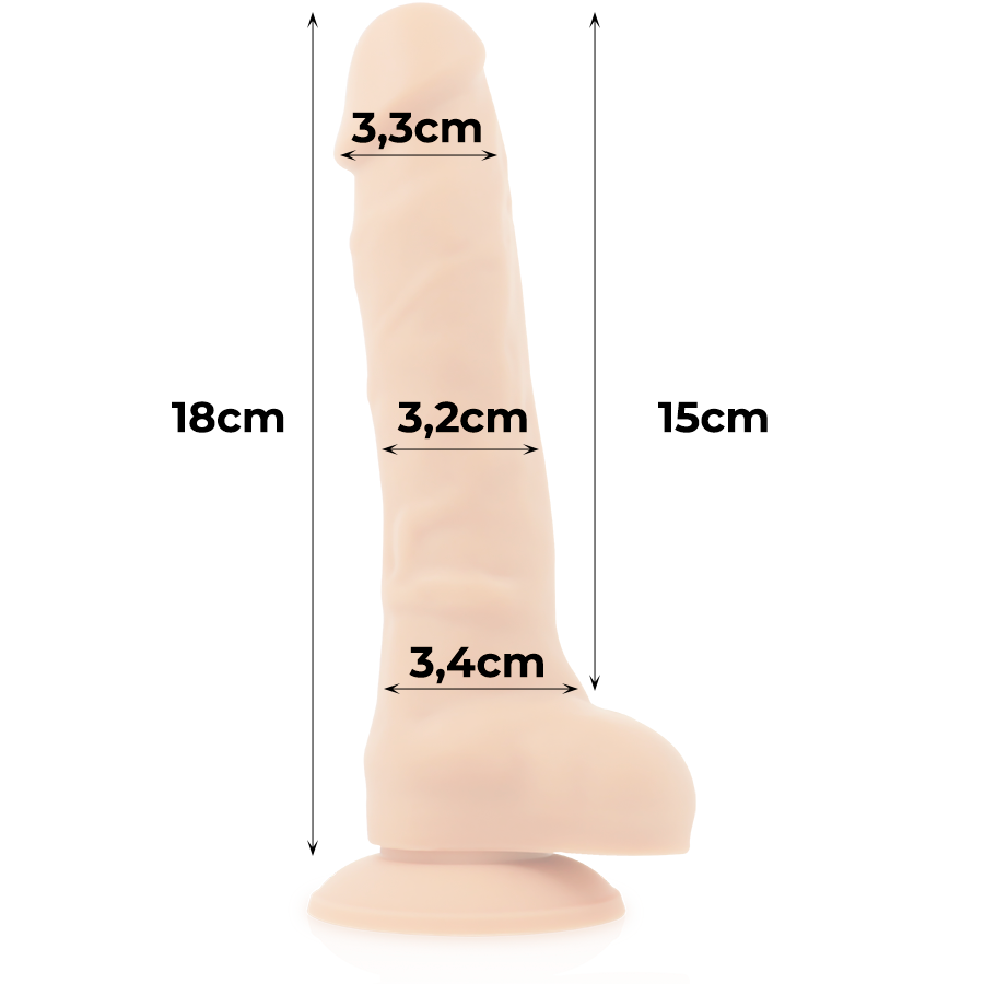 COCK MILLER SILICONE DENSITY ARTICULABLE COCKSIL 18 CM - Bild 4