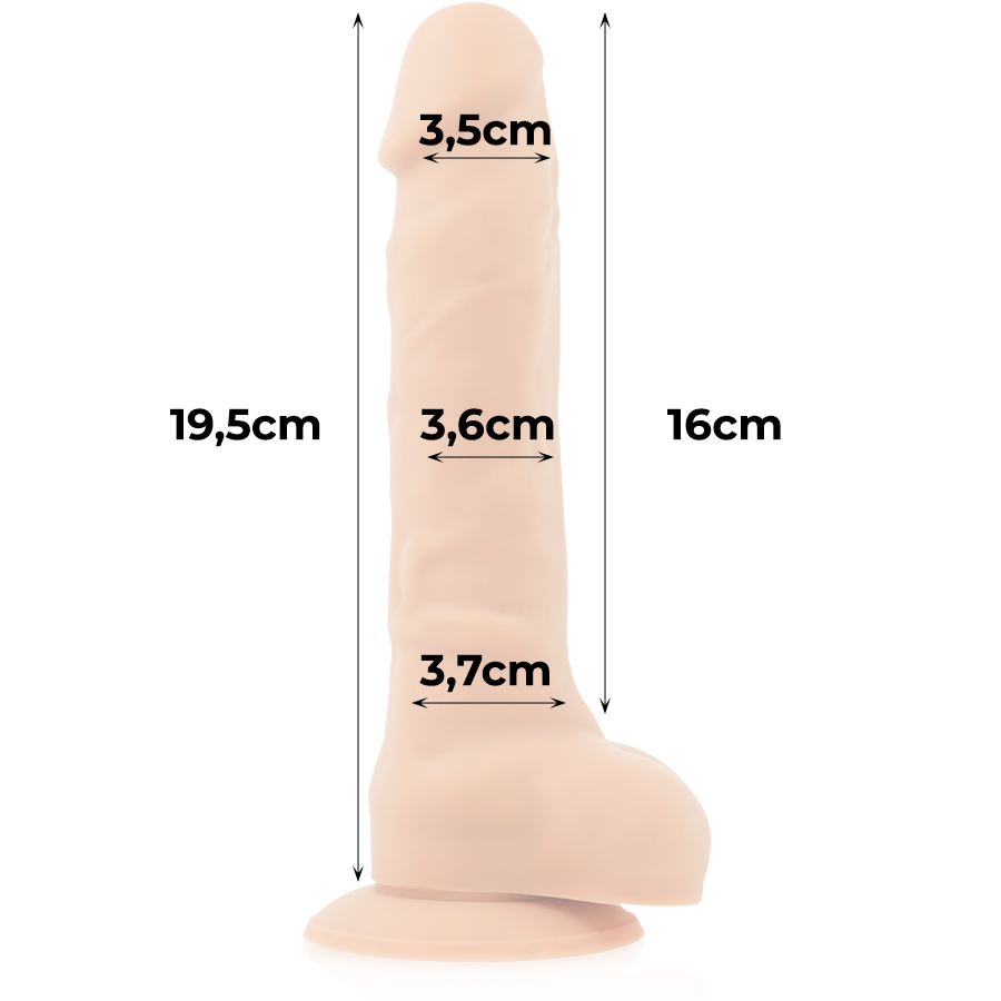 COCK MILLER SILICONE DENSITY ARTICULABLE COCKSIL 19.5 CM - Bild 5