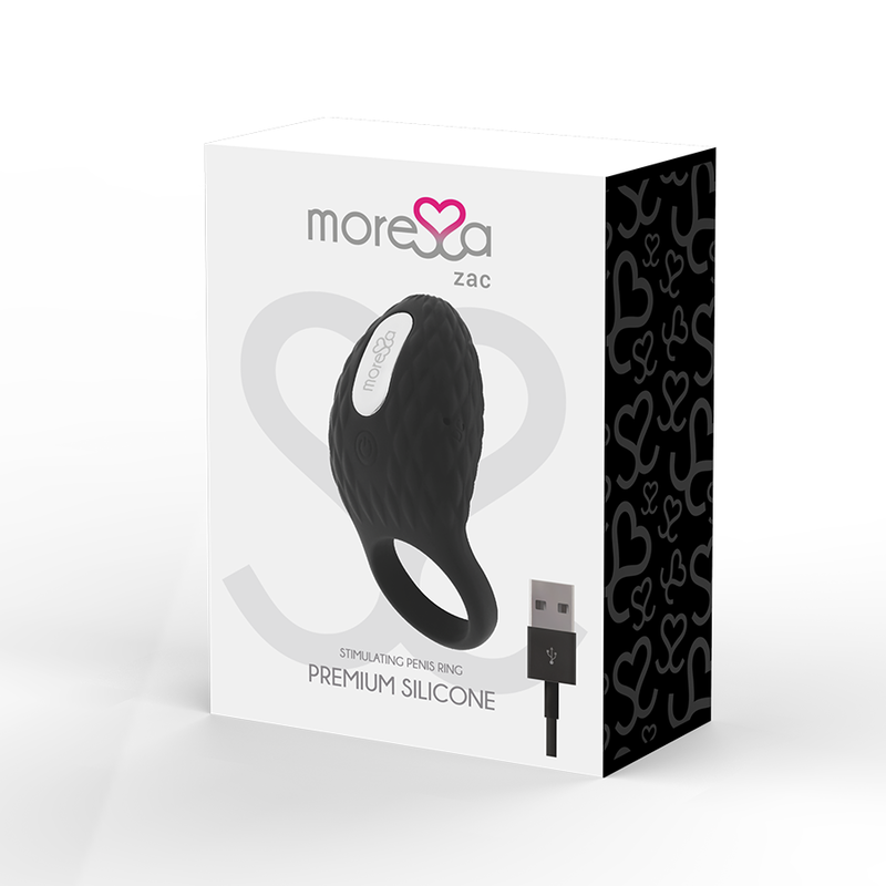 Alternative view of MORESSA ZAC PREMIUM RECHARGEABLE VIBRATING RING