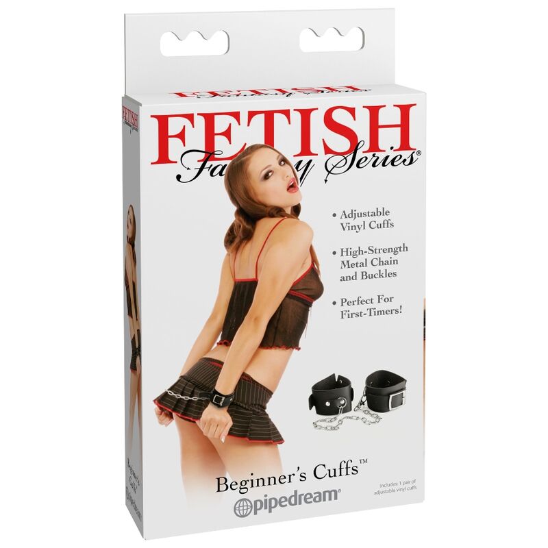Alternative view of FETISH FANTASY BEGINNERS CUFFS