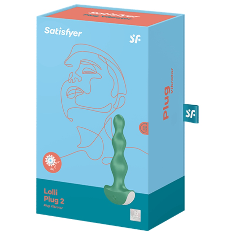 SATISFYER LOLLI PLUG 2 PLUG VIBRATOR - GREY - Bild 3