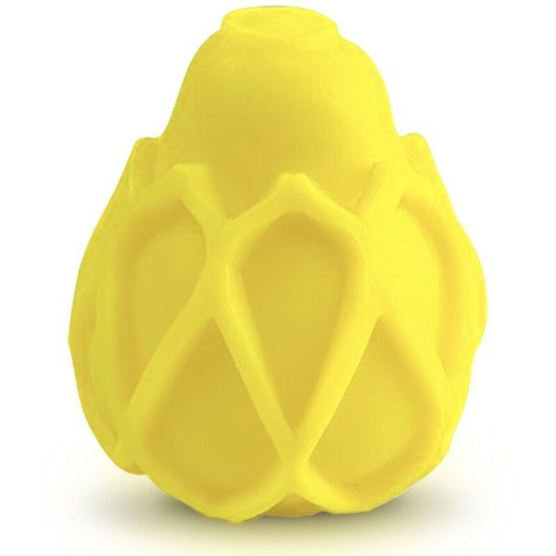 GVIBE TEXTURED AND REUSABLE EGG - YELLOW