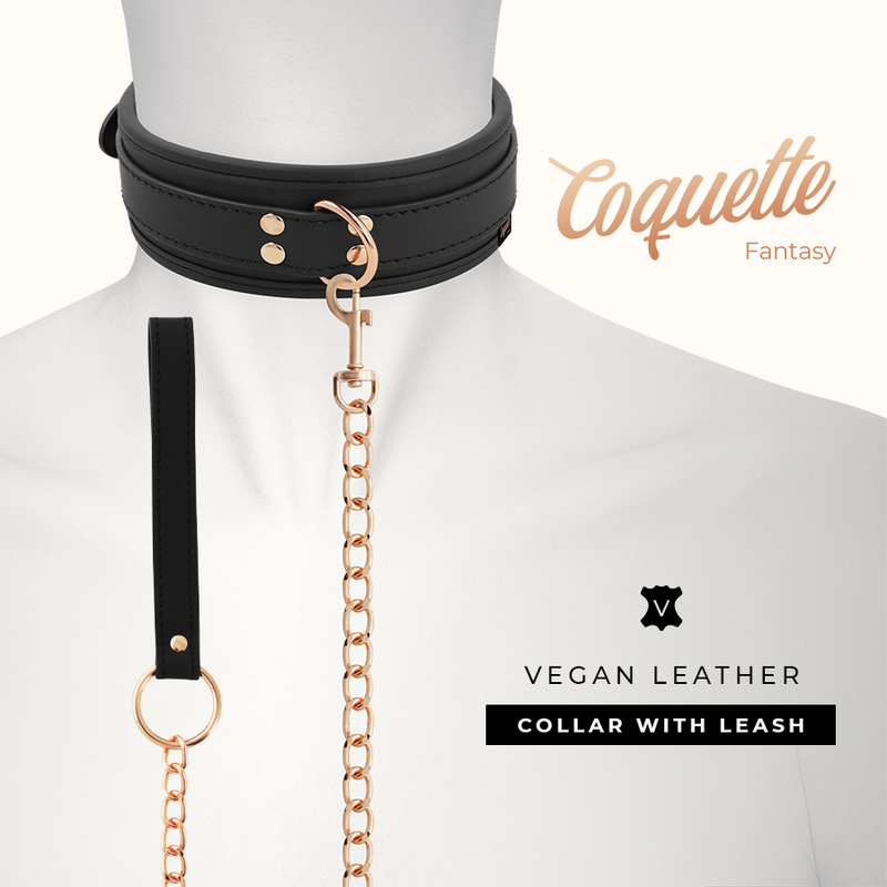 COQUETTE CHIC DESIRE FANTASY VEGAN LEATHER COLLAR - Bild 4