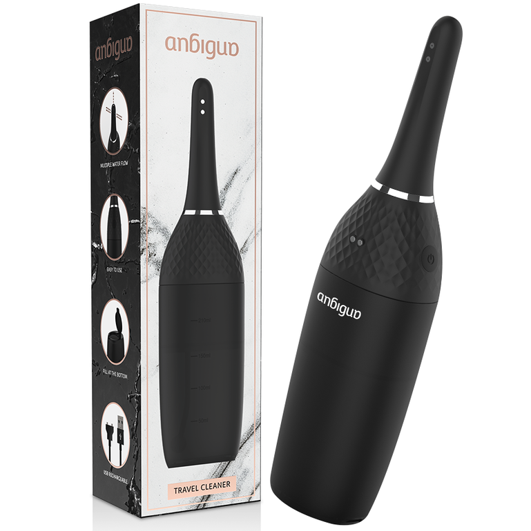 ANBIGUO RECHARGEABLE TRAVEL ANAL CLEANER 5 INTENSITIES