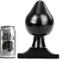 ALL BLACK ANAL PLUG 19CM