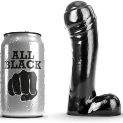 ALL BLACK DILDO 15CM